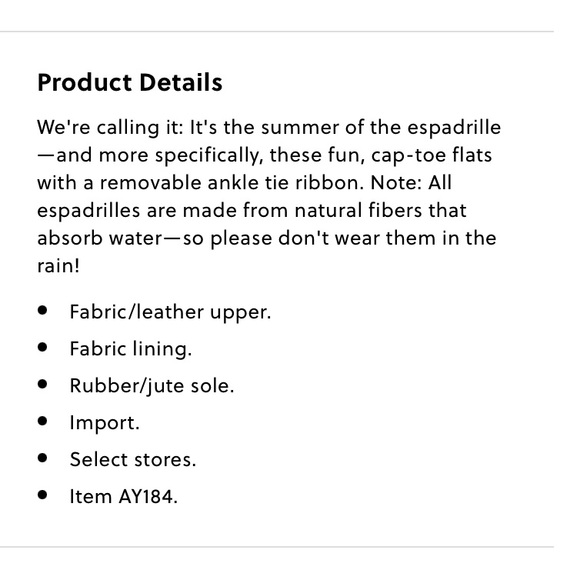 New J. Crew Canvas Espadrille Flats With Leather Cap Toe White Black Siz… - Picture 2 of 15